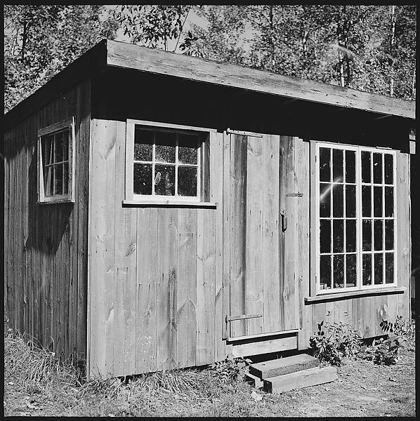 [6 Exterior Views of Walker Evans's Studio, Old Lyme, Connecticut], Walker Evans (American, St. Louis, Missouri 1903–1975 New Haven, Connecticut), Film negative