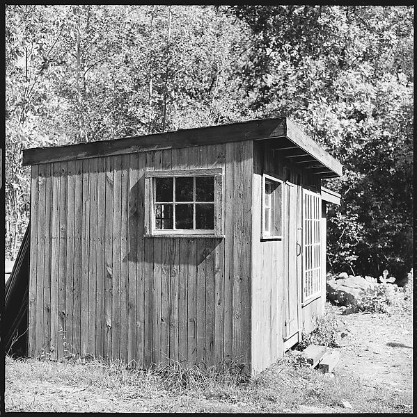 [6 Exterior Views of Walker Evans's Studio, Old Lyme, Connecticut], Walker Evans (American, St. Louis, Missouri 1903–1975 New Haven, Connecticut), Film negative