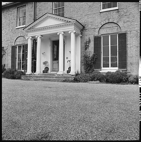 [234 Scenes from Trip to England: Redcliffe Square, London; Portraits of Caroline Blackwood; Country House of Robert Lowell and Caroline Blackwood, Kent; Portraits of Lady Xandra Gowrie; Brighton Pier; Framework Houses], Walker Evans (American, St. Louis, Missouri 1903–1975 New Haven, Connecticut), Film negative