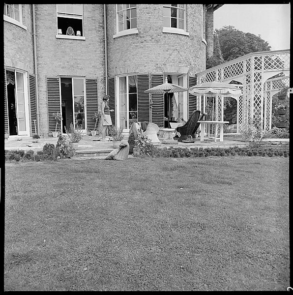 [234 Scenes from Trip to England: Redcliffe Square, London; Portraits of Caroline Blackwood; Country House of Robert Lowell and Caroline Blackwood, Kent; Portraits of Lady Xandra Gowrie; Brighton Pier; Framework Houses], Walker Evans (American, St. Louis, Missouri 1903–1975 New Haven, Connecticut), Film negative