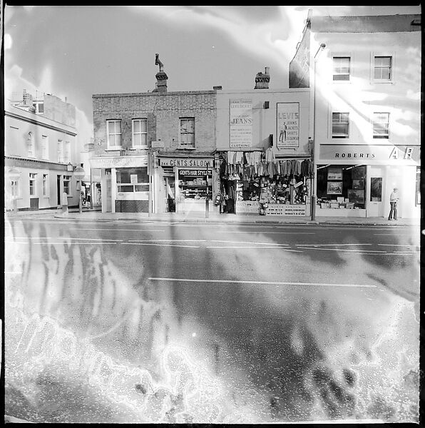 [234 Scenes from Trip to England: Redcliffe Square, London; Portraits of Caroline Blackwood; Country House of Robert Lowell and Caroline Blackwood, Kent; Portraits of Lady Xandra Gowrie; Brighton Pier; Framework Houses], Walker Evans (American, St. Louis, Missouri 1903–1975 New Haven, Connecticut), Film negative
