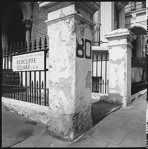 [234 Scenes from Trip to England: Redcliffe Square, London; Portraits of Caroline Blackwood; Country House of Robert Lowell and Caroline Blackwood, Kent; Portraits of Lady Xandra Gowrie; Brighton Pier; Framework Houses], Walker Evans (American, St. Louis, Missouri 1903–1975 New Haven, Connecticut), Film negative