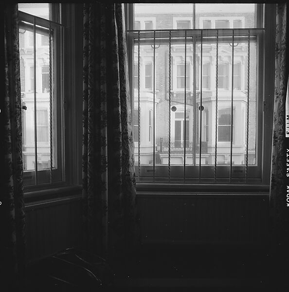 [234 Scenes from Trip to England: Redcliffe Square, London; Portraits of Caroline Blackwood; Country House of Robert Lowell and Caroline Blackwood, Kent; Portraits of Lady Xandra Gowrie; Brighton Pier; Framework Houses], Walker Evans (American, St. Louis, Missouri 1903–1975 New Haven, Connecticut), Film negative