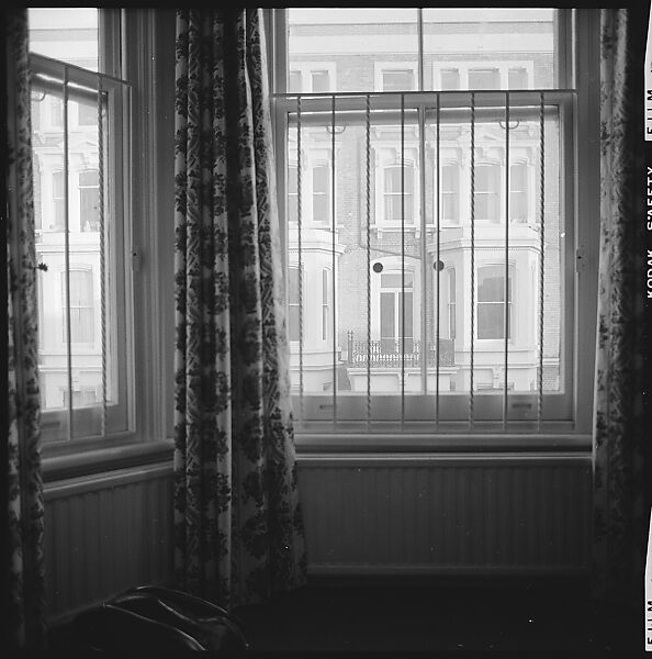[234 Scenes from Trip to England: Redcliffe Square, London; Portraits of Caroline Blackwood; Country House of Robert Lowell and Caroline Blackwood, Kent; Portraits of Lady Xandra Gowrie; Brighton Pier; Framework Houses], Walker Evans (American, St. Louis, Missouri 1903–1975 New Haven, Connecticut), Film negative