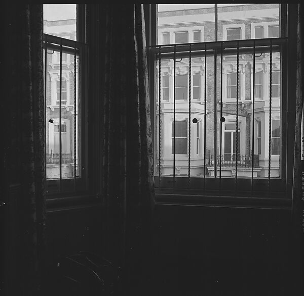 [234 Scenes from Trip to England: Redcliffe Square, London; Portraits of Caroline Blackwood; Country House of Robert Lowell and Caroline Blackwood, Kent; Portraits of Lady Xandra Gowrie; Brighton Pier; Framework Houses], Walker Evans (American, St. Louis, Missouri 1903–1975 New Haven, Connecticut), Film negative