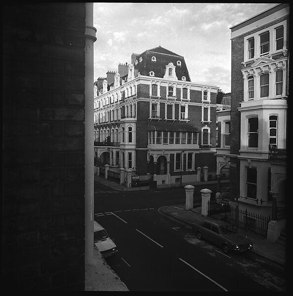 [234 Scenes from Trip to England: Redcliffe Square, London; Portraits of Caroline Blackwood; Country House of Robert Lowell and Caroline Blackwood, Kent; Portraits of Lady Xandra Gowrie; Brighton Pier; Framework Houses], Walker Evans (American, St. Louis, Missouri 1903–1975 New Haven, Connecticut), Film negative