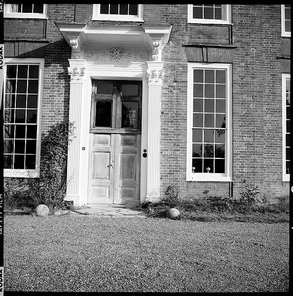 [234 Scenes from Trip to England: Redcliffe Square, London; Portraits of Caroline Blackwood; Country House of Robert Lowell and Caroline Blackwood, Kent; Portraits of Lady Xandra Gowrie; Brighton Pier; Framework Houses], Walker Evans (American, St. Louis, Missouri 1903–1975 New Haven, Connecticut), Film negative
