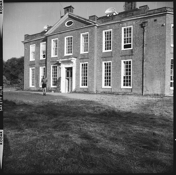 [234 Scenes from Trip to England: Redcliffe Square, London; Portraits of Caroline Blackwood; Country House of Robert Lowell and Caroline Blackwood, Kent; Portraits of Lady Xandra Gowrie; Brighton Pier; Framework Houses], Walker Evans (American, St. Louis, Missouri 1903–1975 New Haven, Connecticut), Film negative