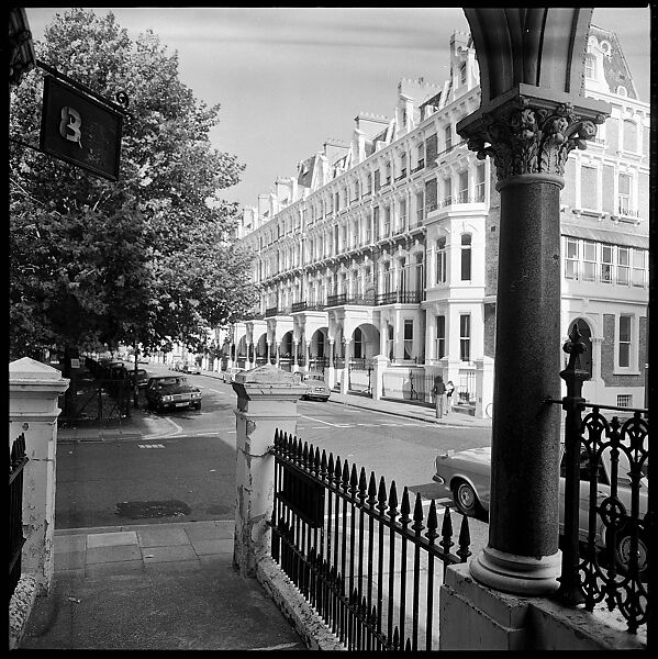 [234 Scenes from Trip to England: Redcliffe Square, London; Portraits of Caroline Blackwood; Country House of Robert Lowell and Caroline Blackwood, Kent; Portraits of Lady Xandra Gowrie; Brighton Pier; Framework Houses], Walker Evans (American, St. Louis, Missouri 1903–1975 New Haven, Connecticut), Film negative