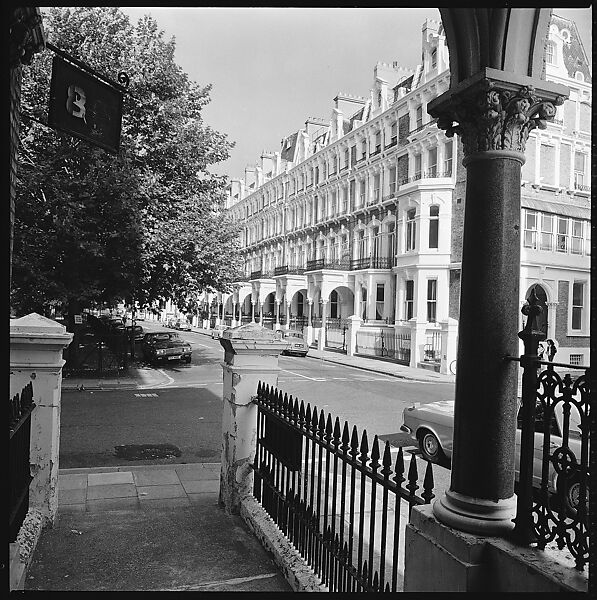 [234 Scenes from Trip to England: Redcliffe Square, London; Portraits of Caroline Blackwood; Country House of Robert Lowell and Caroline Blackwood, Kent; Portraits of Lady Xandra Gowrie; Brighton Pier; Framework Houses], Walker Evans (American, St. Louis, Missouri 1903–1975 New Haven, Connecticut), Film negative