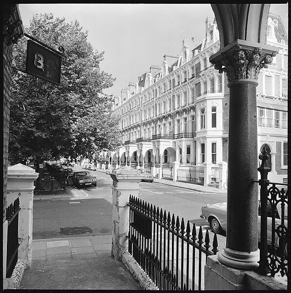 [234 Scenes from Trip to England: Redcliffe Square, London; Portraits of Caroline Blackwood; Country House of Robert Lowell and Caroline Blackwood, Kent; Portraits of Lady Xandra Gowrie; Brighton Pier; Framework Houses], Walker Evans (American, St. Louis, Missouri 1903–1975 New Haven, Connecticut), Film negative
