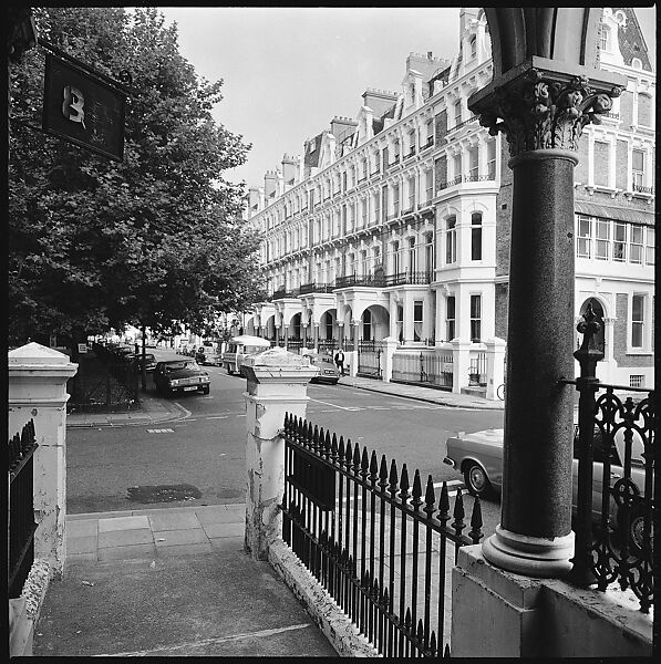[234 Scenes from Trip to England: Redcliffe Square, London; Portraits of Caroline Blackwood; Country House of Robert Lowell and Caroline Blackwood, Kent; Portraits of Lady Xandra Gowrie; Brighton Pier; Framework Houses], Walker Evans (American, St. Louis, Missouri 1903–1975 New Haven, Connecticut), Film negative