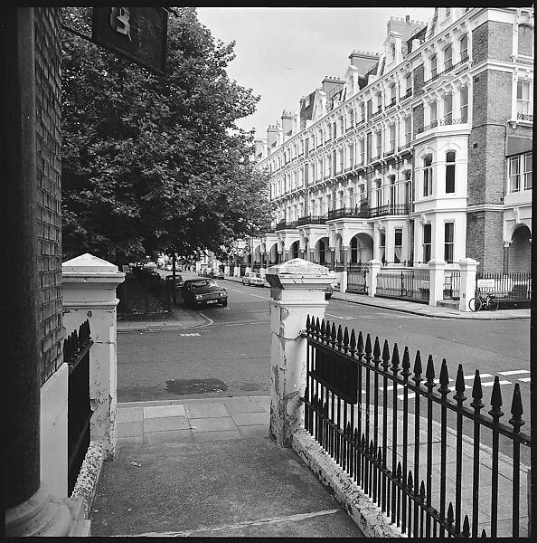 [234 Scenes from Trip to England: Redcliffe Square, London; Portraits of Caroline Blackwood; Country House of Robert Lowell and Caroline Blackwood, Kent; Portraits of Lady Xandra Gowrie; Brighton Pier; Framework Houses], Walker Evans (American, St. Louis, Missouri 1903–1975 New Haven, Connecticut), Film negative