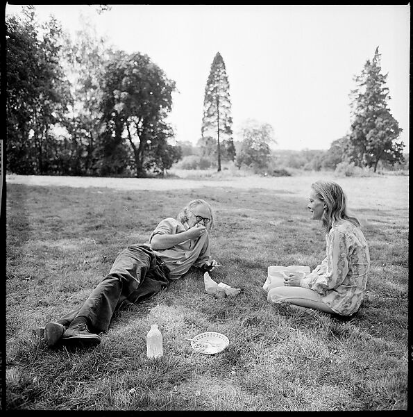 [234 Scenes from Trip to England: Redcliffe Square, London; Portraits of Caroline Blackwood; Country House of Robert Lowell and Caroline Blackwood, Kent; Portraits of Lady Xandra Gowrie; Brighton Pier; Framework Houses], Walker Evans (American, St. Louis, Missouri 1903–1975 New Haven, Connecticut), Film negative