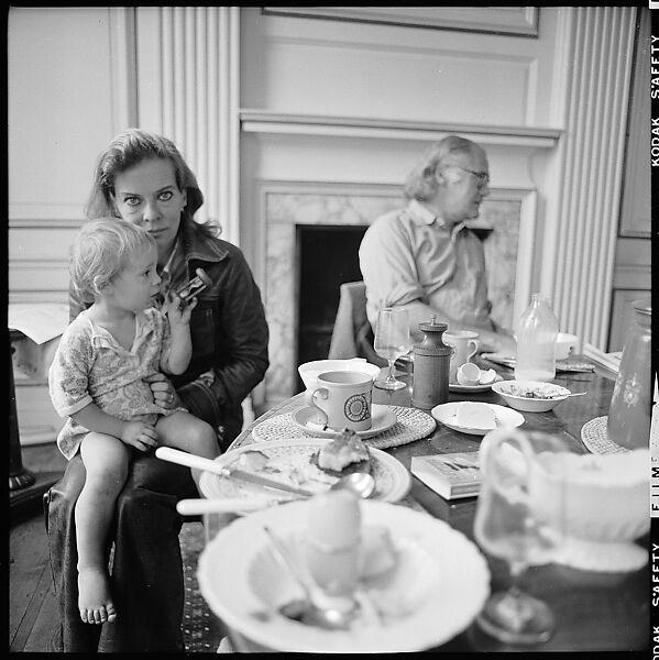 [234 Scenes from Trip to England: Redcliffe Square, London; Portraits of Caroline Blackwood; Country House of Robert Lowell and Caroline Blackwood, Kent; Portraits of Lady Xandra Gowrie; Brighton Pier; Framework Houses], Walker Evans (American, St. Louis, Missouri 1903–1975 New Haven, Connecticut), Film negative