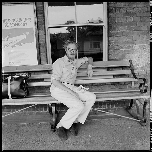 [234 Scenes from Trip to England: Redcliffe Square, London; Portraits of Caroline Blackwood; Country House of Robert Lowell and Caroline Blackwood, Kent; Portraits of Lady Xandra Gowrie; Brighton Pier; Framework Houses], Walker Evans (American, St. Louis, Missouri 1903–1975 New Haven, Connecticut), Film negative