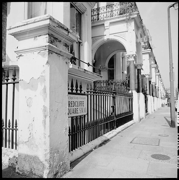 [234 Scenes from Trip to England: Redcliffe Square, London; Portraits of Caroline Blackwood; Country House of Robert Lowell and Caroline Blackwood, Kent; Portraits of Lady Xandra Gowrie; Brighton Pier; Framework Houses], Walker Evans (American, St. Louis, Missouri 1903–1975 New Haven, Connecticut), Film negative