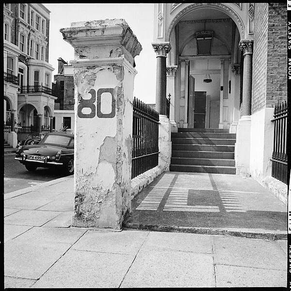 [234 Scenes from Trip to England: Redcliffe Square, London; Portraits of Caroline Blackwood; Country House of Robert Lowell and Caroline Blackwood, Kent; Portraits of Lady Xandra Gowrie; Brighton Pier; Framework Houses], Walker Evans (American, St. Louis, Missouri 1903–1975 New Haven, Connecticut), Film negative