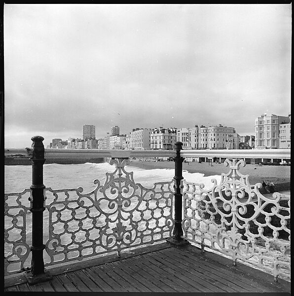 [234 Scenes from Trip to England: Redcliffe Square, London; Portraits of Caroline Blackwood; Country House of Robert Lowell and Caroline Blackwood, Kent; Portraits of Lady Xandra Gowrie; Brighton Pier; Framework Houses], Walker Evans (American, St. Louis, Missouri 1903–1975 New Haven, Connecticut), Film negative