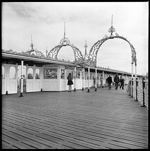 [234 Scenes from Trip to England: Redcliffe Square, London; Portraits of Caroline Blackwood; Country House of Robert Lowell and Caroline Blackwood, Kent; Portraits of Lady Xandra Gowrie; Brighton Pier; Framework Houses], Walker Evans (American, St. Louis, Missouri 1903–1975 New Haven, Connecticut), Film negative
