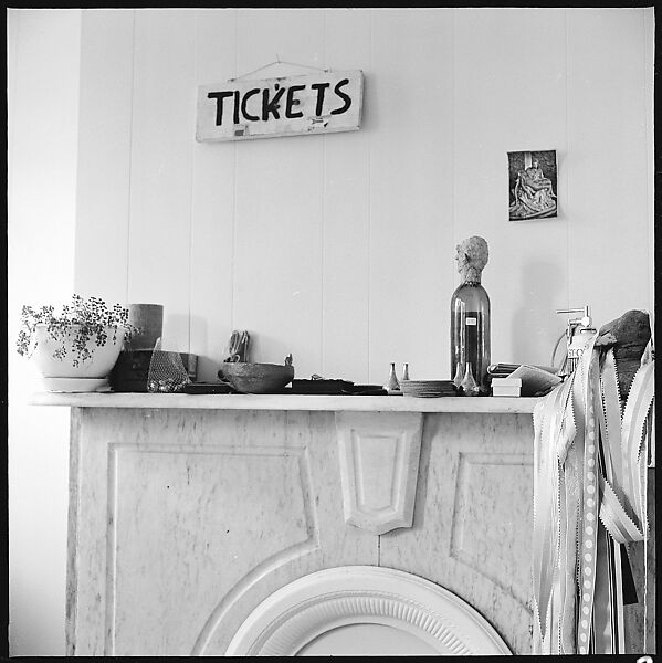 [84 Interior Views of Melinda Blauvelt's Apartment, New Haven, Portraits of Melinda Blauvelt, Exterior Views of Houses, Liquor Store Sign], Walker Evans (American, St. Louis, Missouri 1903–1975 New Haven, Connecticut), Film negative