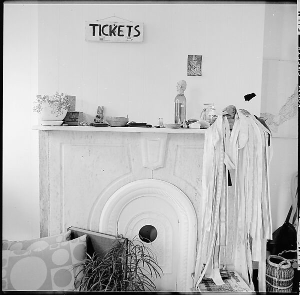 [84 Interior Views of Melinda Blauvelt's Apartment, New Haven, Portraits of Melinda Blauvelt, Exterior Views of Houses, Liquor Store Sign], Walker Evans (American, St. Louis, Missouri 1903–1975 New Haven, Connecticut), Film negative