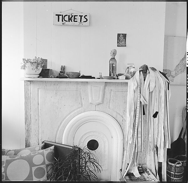 [84 Interior Views of Melinda Blauvelt's Apartment, New Haven, Portraits of Melinda Blauvelt, Exterior Views of Houses, Liquor Store Sign], Walker Evans (American, St. Louis, Missouri 1903–1975 New Haven, Connecticut), Film negative