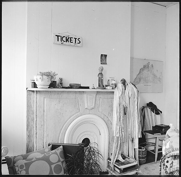 [84 Interior Views of Melinda Blauvelt's Apartment, New Haven, Portraits of Melinda Blauvelt, Exterior Views of Houses, Liquor Store Sign], Walker Evans (American, St. Louis, Missouri 1903–1975 New Haven, Connecticut), Film negative