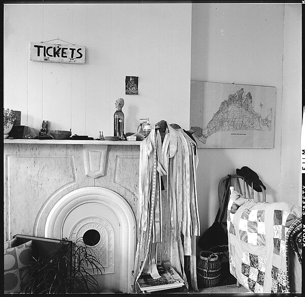 [84 Interior Views of Melinda Blauvelt's Apartment, New Haven, Portraits of Melinda Blauvelt, Exterior Views of Houses, Liquor Store Sign], Walker Evans (American, St. Louis, Missouri 1903–1975 New Haven, Connecticut), Film negative