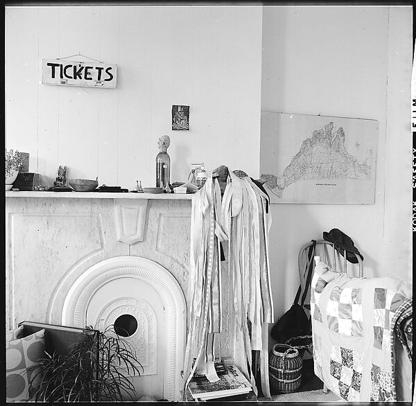 [84 Interior Views of Melinda Blauvelt's Apartment, New Haven, Portraits of Melinda Blauvelt, Exterior Views of Houses, Liquor Store Sign], Walker Evans (American, St. Louis, Missouri 1903–1975 New Haven, Connecticut), Film negative