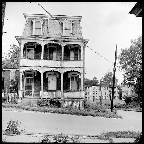 [84 Interior Views of Melinda Blauvelt's Apartment, New Haven, Portraits of Melinda Blauvelt, Exterior Views of Houses, Liquor Store Sign], Walker Evans (American, St. Louis, Missouri 1903–1975 New Haven, Connecticut), Film negative