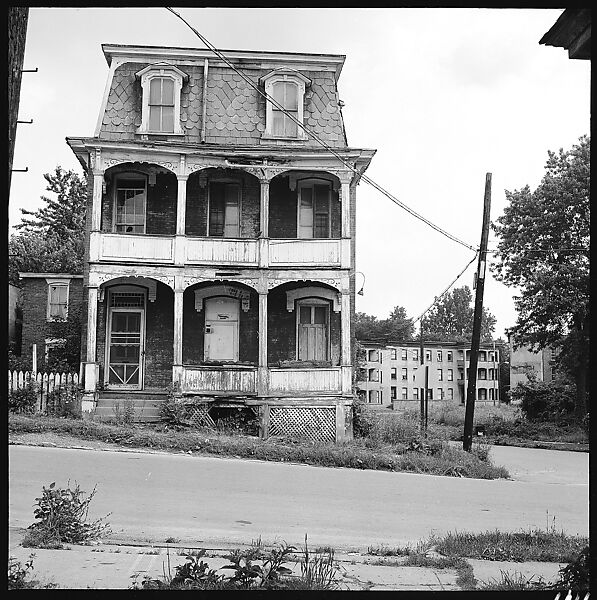 [84 Interior Views of Melinda Blauvelt's Apartment, New Haven, Portraits of Melinda Blauvelt, Exterior Views of Houses, Liquor Store Sign], Walker Evans (American, St. Louis, Missouri 1903–1975 New Haven, Connecticut), Film negative