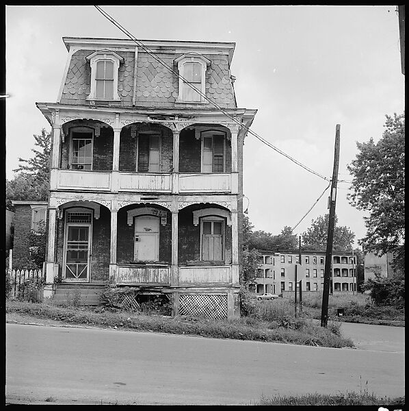 [84 Interior Views of Melinda Blauvelt's Apartment, New Haven, Portraits of Melinda Blauvelt, Exterior Views of Houses, Liquor Store Sign], Walker Evans (American, St. Louis, Missouri 1903–1975 New Haven, Connecticut), Film negative