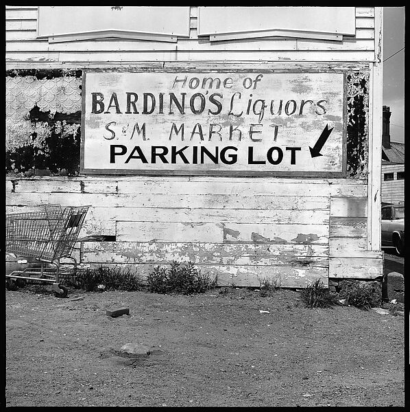 [84 Interior Views of Melinda Blauvelt's Apartment, New Haven, Portraits of Melinda Blauvelt, Exterior Views of Houses, Liquor Store Sign], Walker Evans (American, St. Louis, Missouri 1903–1975 New Haven, Connecticut), Film negative
