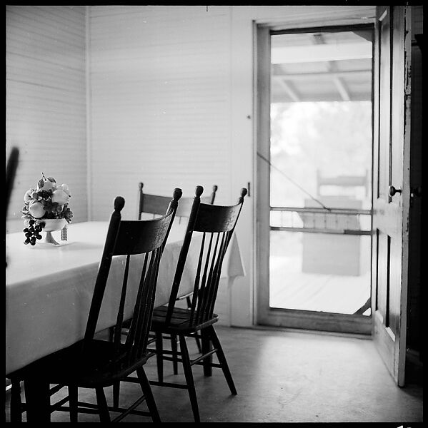 [84 Interior Views of Melinda Blauvelt's Apartment, New Haven, Portraits of Melinda Blauvelt, Exterior Views of Houses, Liquor Store Sign], Walker Evans (American, St. Louis, Missouri 1903–1975 New Haven, Connecticut), Film negative