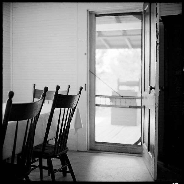 [84 Interior Views of Melinda Blauvelt's Apartment, New Haven, Portraits of Melinda Blauvelt, Exterior Views of Houses, Liquor Store Sign], Walker Evans (American, St. Louis, Missouri 1903–1975 New Haven, Connecticut), Film negative