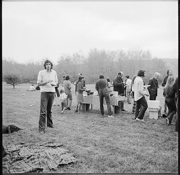 [24 Views of Yale School of Art Barbecue], Walker Evans (American, St. Louis, Missouri 1903–1975 New Haven, Connecticut), Film negative