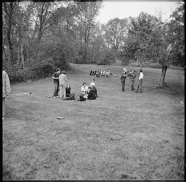 [24 Views of Yale School of Art Barbecue], Walker Evans (American, St. Louis, Missouri 1903–1975 New Haven, Connecticut), Film negative