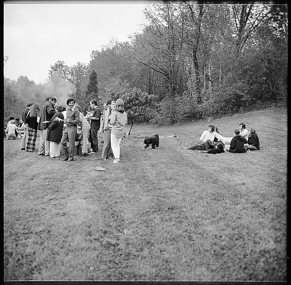 [24 Views of Yale School of Art Barbecue], Walker Evans (American, St. Louis, Missouri 1903–1975 New Haven, Connecticut), Film negative