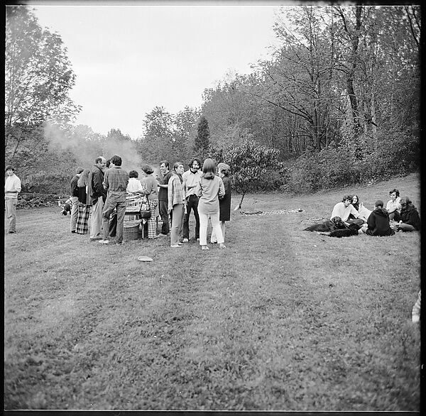[24 Views of Yale School of Art Barbecue], Walker Evans (American, St. Louis, Missouri 1903–1975 New Haven, Connecticut), Film negative