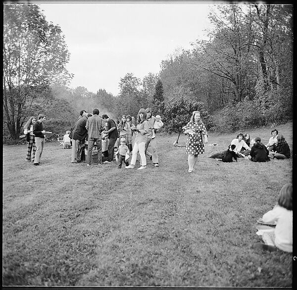 [24 Views of Yale School of Art Barbecue], Walker Evans (American, St. Louis, Missouri 1903–1975 New Haven, Connecticut), Film negative