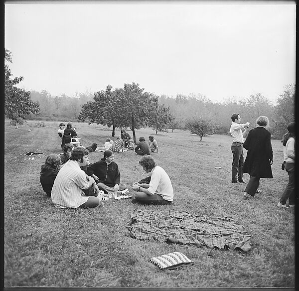 [24 Views of Yale School of Art Barbecue], Walker Evans (American, St. Louis, Missouri 1903–1975 New Haven, Connecticut), Film negative