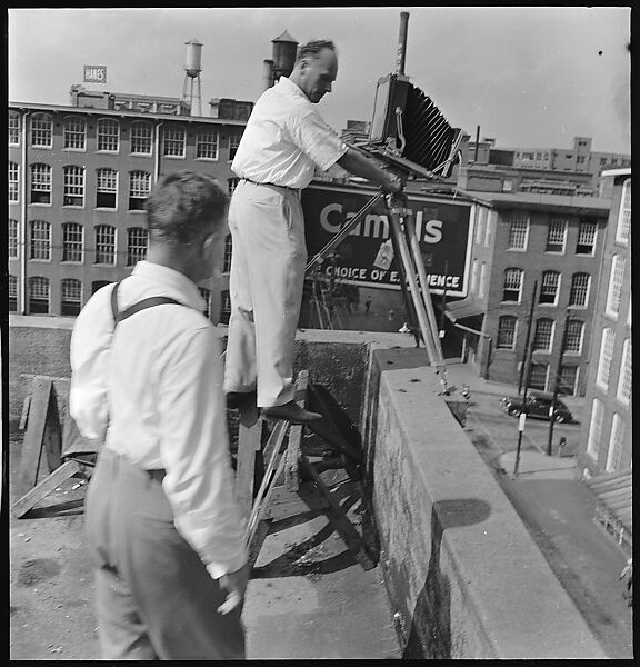 [24 Exterior Views of R.J.R. Reynolds Tobacco Plant, North Carolina], Walker Evans (American, St. Louis, Missouri 1903–1975 New Haven, Connecticut), Film negative