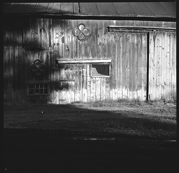 [8 Exterior Details of a Barn], Walker Evans (American, St. Louis, Missouri 1903–1975 New Haven, Connecticut), Film negative