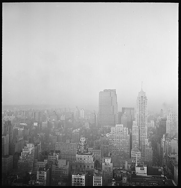 [12 Views of New York City Skyline and Painting by Walker Evans], Walker Evans (American, St. Louis, Missouri 1903–1975 New Haven, Connecticut), Film negative 