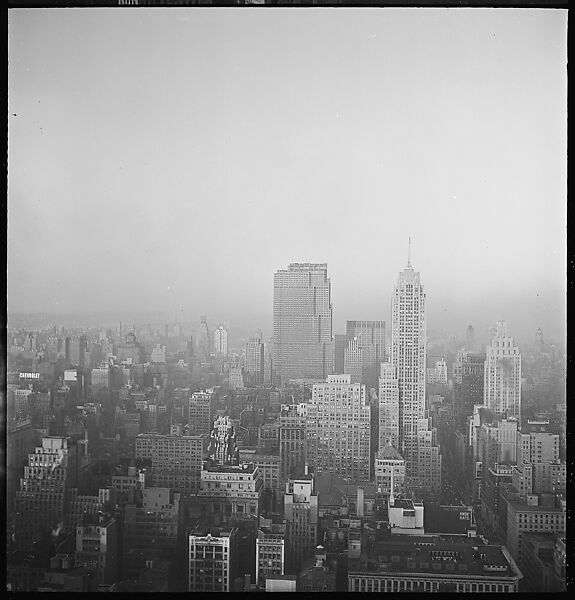 [12 Views of New York City Skyline and Painting by Walker Evans], Walker Evans (American, St. Louis, Missouri 1903–1975 New Haven, Connecticut), Film negative