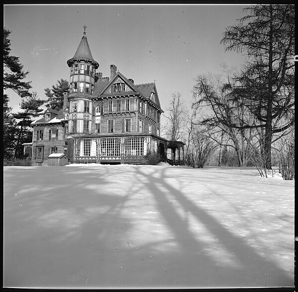 [12 Exterior Views of Suckley House], Walker Evans (American, St. Louis, Missouri 1903–1975 New Haven, Connecticut), Film negative