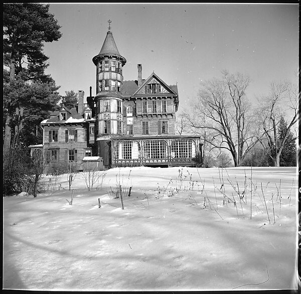 [12 Exterior Views of Suckley House], Walker Evans (American, St. Louis, Missouri 1903–1975 New Haven, Connecticut), Film negative