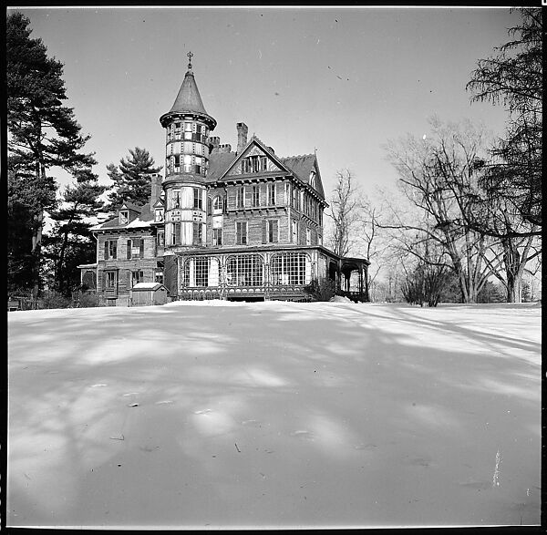 [12 Exterior Views of Suckley House], Walker Evans (American, St. Louis, Missouri 1903–1975 New Haven, Connecticut), Film negative