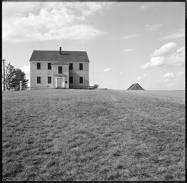 [3 Views of House in Field], Walker Evans (American, St. Louis, Missouri 1903–1975 New Haven, Connecticut), Film negative